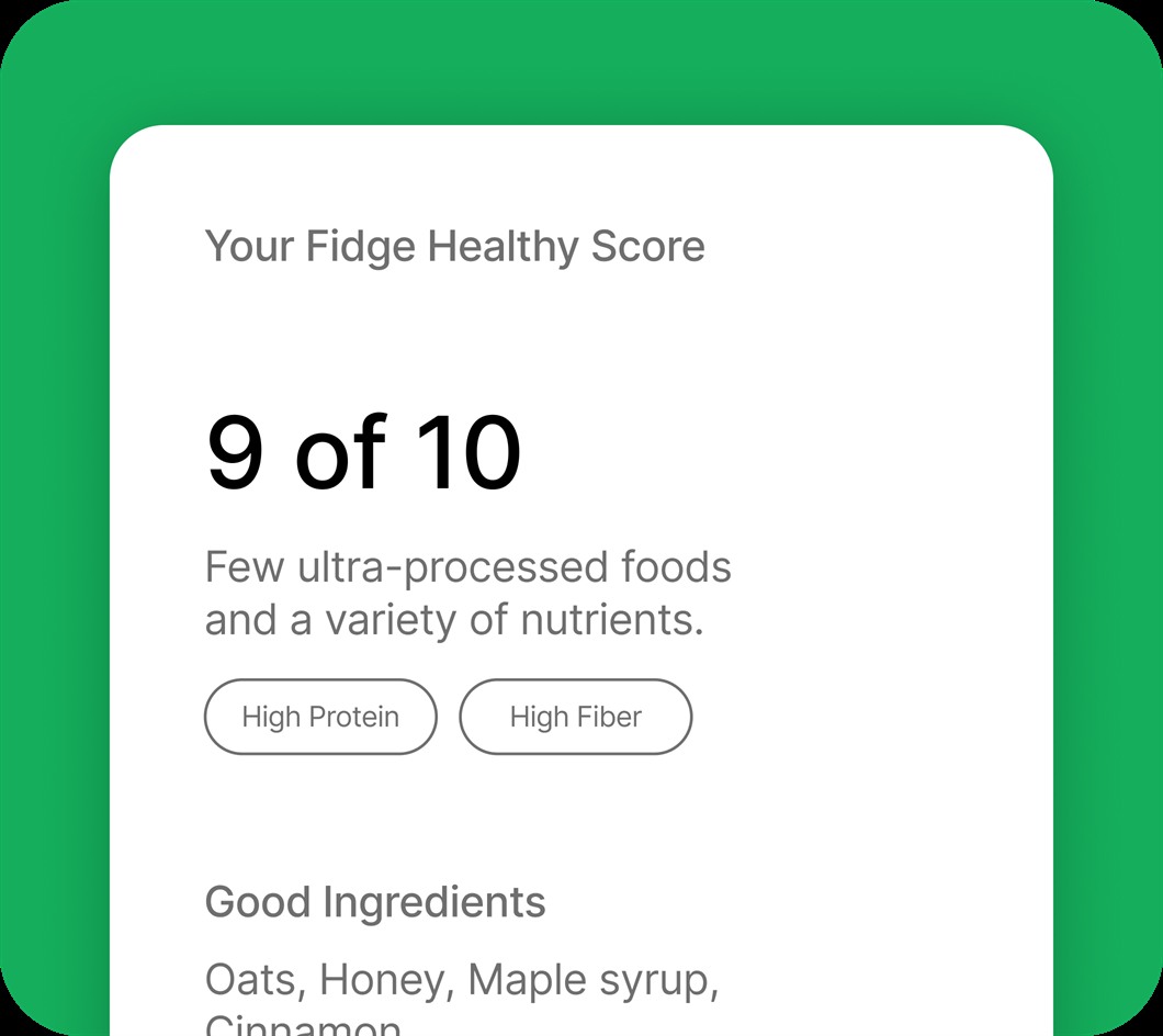 Healthy score card